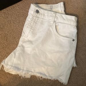 7 for all mankind. Jean shorts